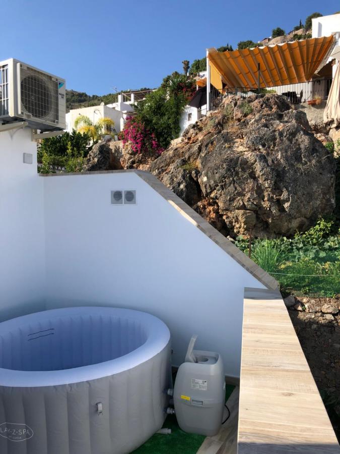 Cerezo'S House - Terrace & Jacuzzi Vila Frigiliana Exterior foto